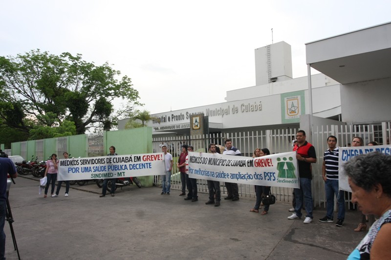 Descontentamento dos profissionais da saúde com salários e condições de trabalho leva à greve  | Fotos Pedro Alves