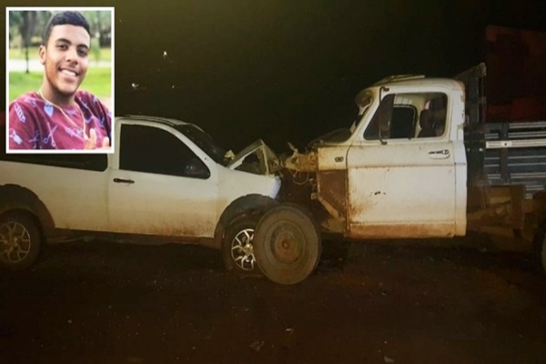 Filho de secretária de cultura morre em acidente na BR-163 em Peixoto de Azevedo