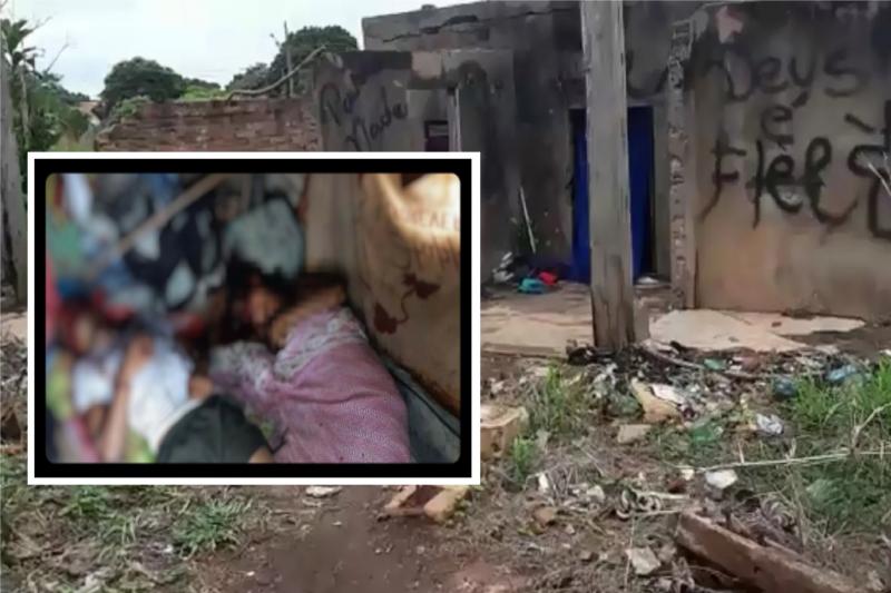 Casal encontrado morto com sinais de violência dentro de casa abandonada em Cáceres
