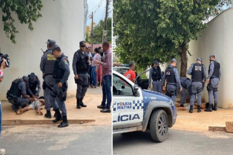 Vizinho tenta estuprar criança de 2 anos e é preso em Cuiabá; mãe da vítima flagrou o crime